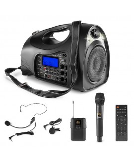 Vonyx ST016 Personal PA Wireless system UHF Diffusori a batteria