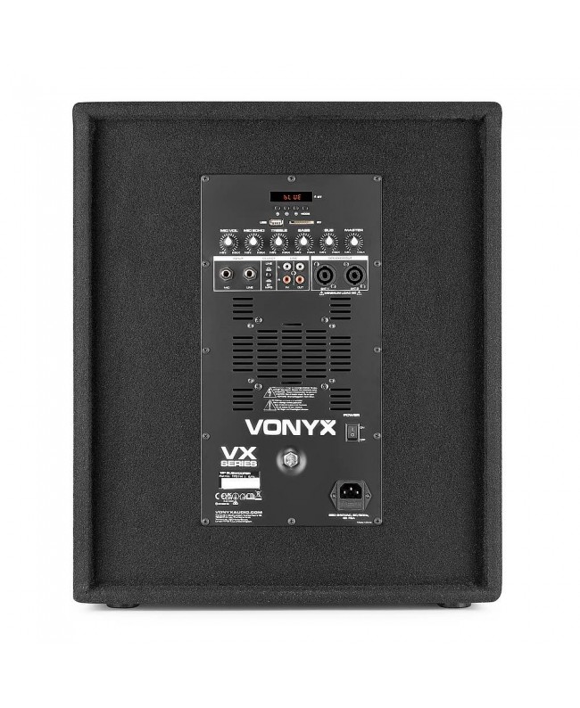 Vonyx VX1015BT Satz 15sub BT+ 2Top10Holz Komplette PA-Systeme