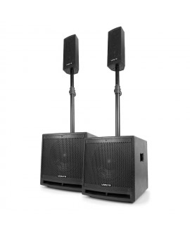 Vonyx VX1000BT 2+2 Act.System2x10sub+tops Komplette PA-Systeme