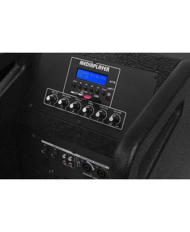 Vonyx VX1050BT 2+2 Act.System2x12sub+tops Complete PA Systems