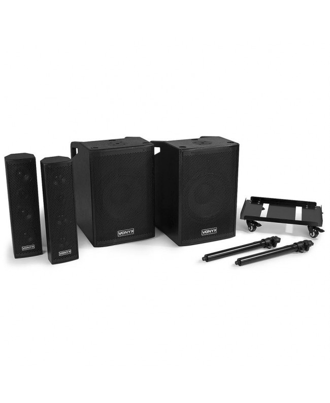 Vonyx VX1050BT 2+2 Act.System2x12sub+tops Komplette PA-Systeme