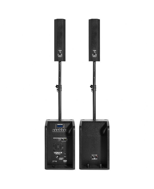 Vonyx VX1050BT 2+2 Act.System2x12sub+tops Complete PA Systems