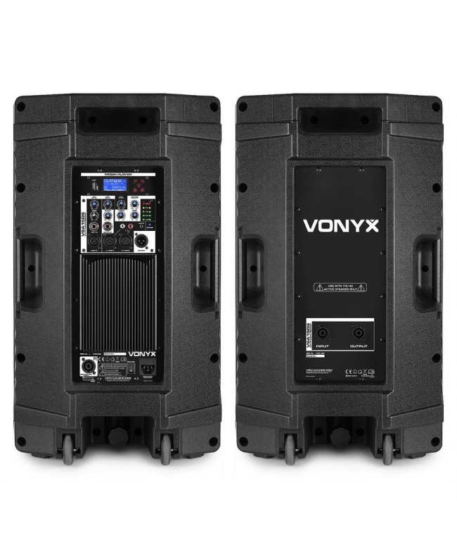 Vonyx VSA150S Act Stereo SpeakerSet 15 BT Casse Attive