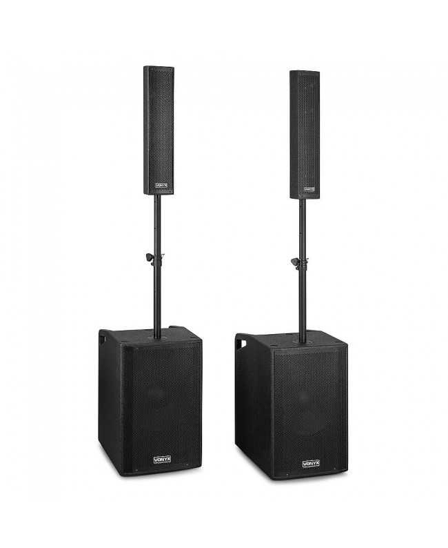 Vonyx VX1080BT 2+2 Act.System2x15sub+tops Sistemi PA Completi