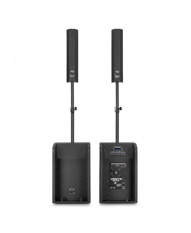 Vonyx VX1080BT 2+2 Act.System2x15sub+tops Komplette PA-Systeme