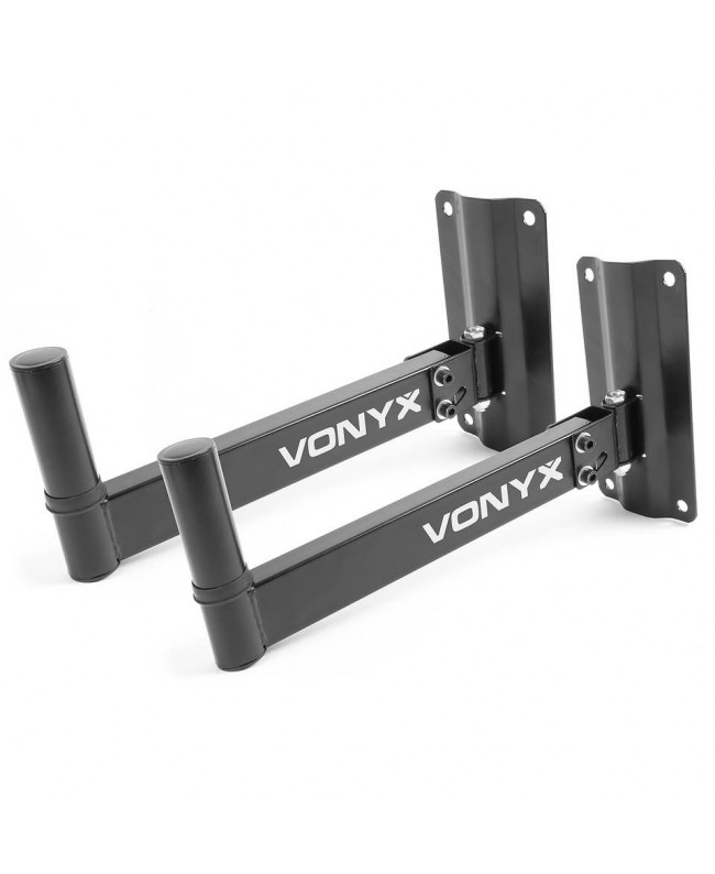 Vonyx WMS-02 Speaker Set Wallbracket 2pcs Supporti a muro