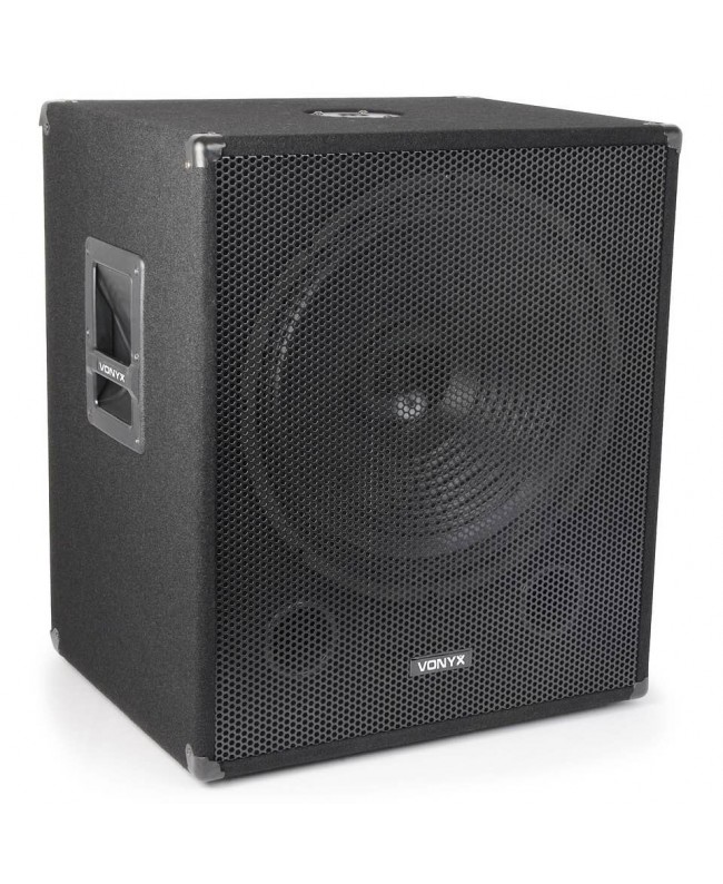 Vonyx SMWBA18 Bi-AMP 18inch/1000W Subwoofer Attivi