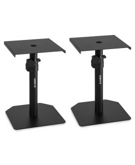 Vonyx SMS10 Studio-Monitor-Tischständer-Set Stative für Studiomonitore