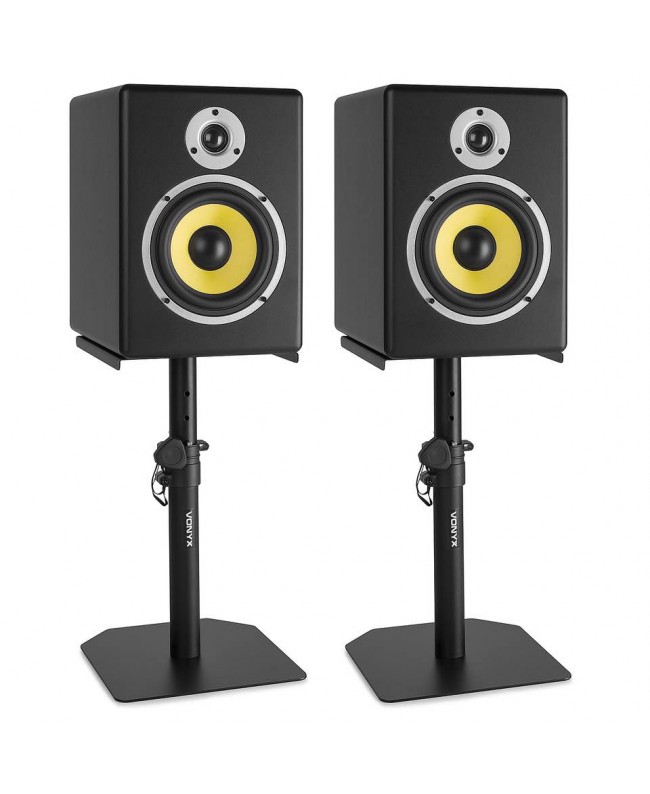 Vonyx SMS10 Studio Monitor Table StandSet Studio Monitor Supports