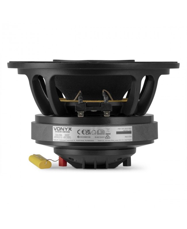 Vonyx CCD20 Coaxial Compr. Driver 8inch Koaxiallautsprecher
