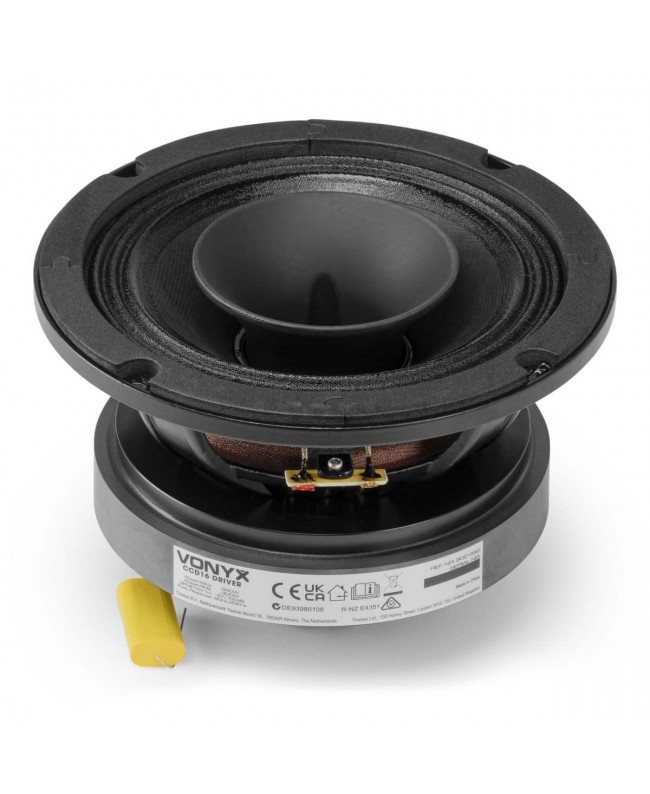 Vonyx CCD16 Coaxial Compr. Driver 6inch Coaxial speaker