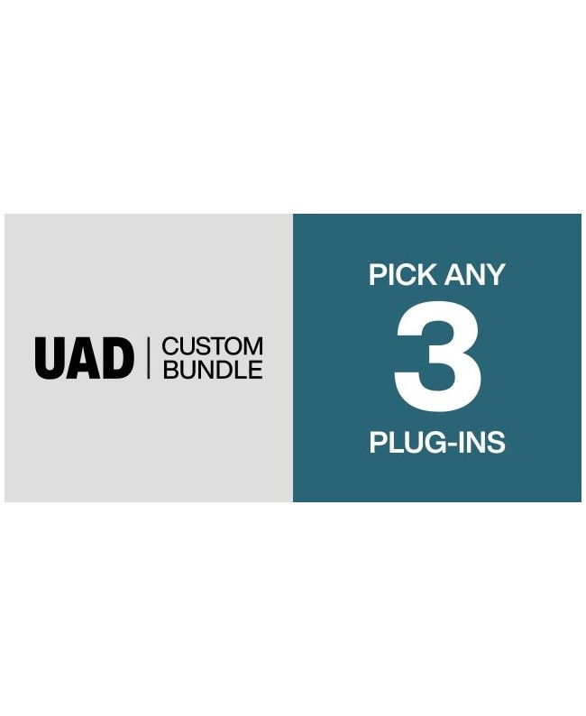 UNIVERSAL AUDIO UAD Custom 3-Paket Audio- & Effektplugins
