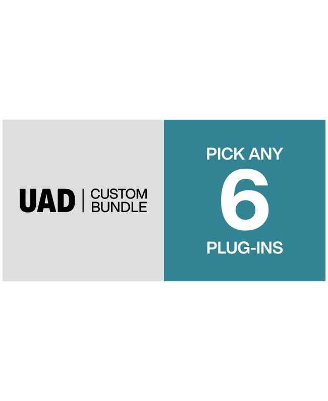 UNIVERSAL AUDIO UAD Custom 6 Bundle Audio & Effect Plug-Ins