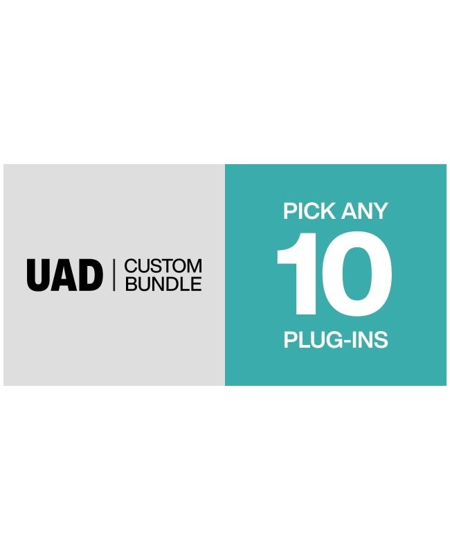 UNIVERSAL AUDIO UAD Custom 10 Bundle Audio & Effect Plug-Ins