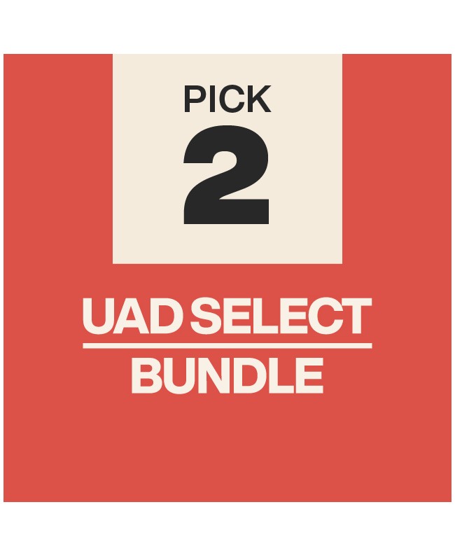 UNIVERSAL AUDIO UAD Select 2 Plugins audio & effetti
