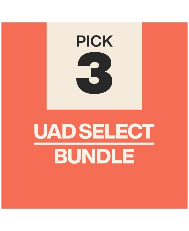 UNIVERSAL AUDIO UAD Select 3 Plugins audio & effetti