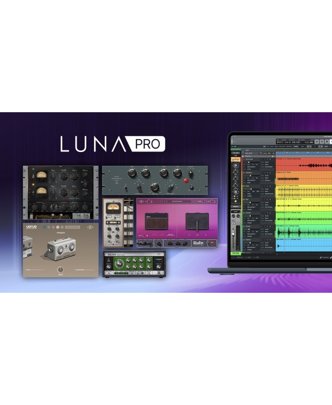 UNIVERSAL AUDIO UAD LUNA Pro Bundle 2 Audio & Effect Plug-Ins