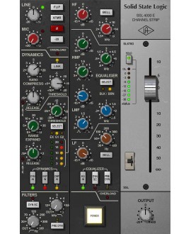 UNIVERSAL AUDIO UAD SSL 4000 E Channel Strip Audio & Effect Plug-Ins