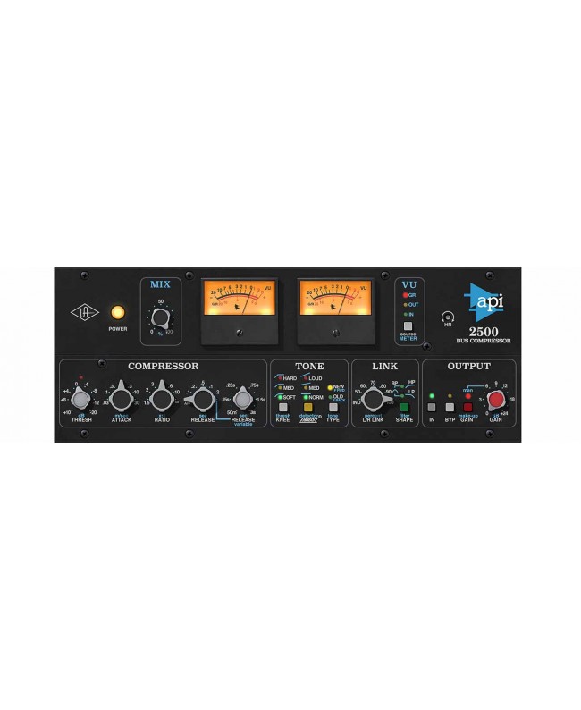 UNIVERSAL AUDIO UAD API 2500 Bus Compressor Plugins audio & effetti