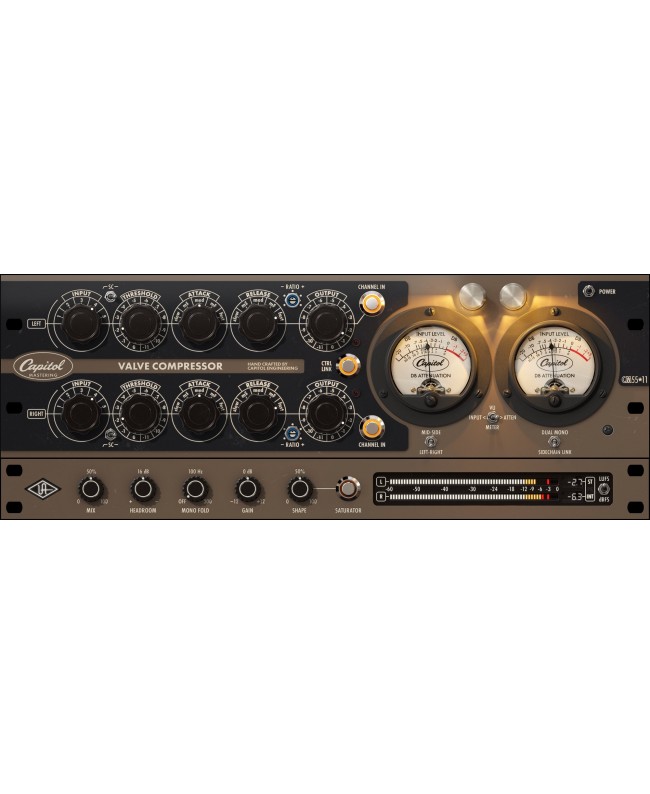 UNIVERSAL AUDIO UAD Capitol Mastering Compressor Plugins audio & effetti