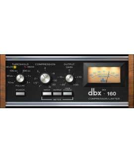 UNIVERSAL AUDIO UAD dbx 160 Compressor / Limiter Audio- & Effektplugins