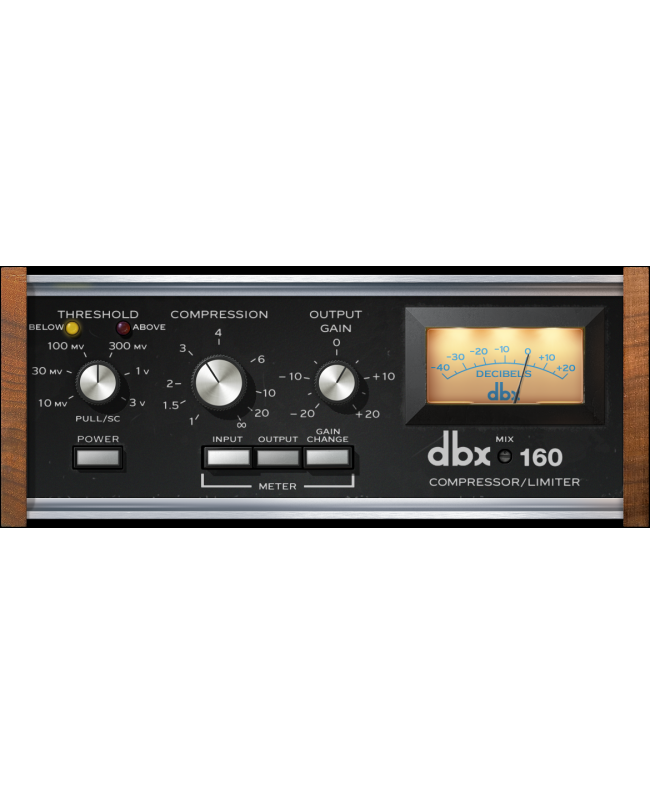 UNIVERSAL AUDIO UAD dbx 160 Compressor / Limiter Audio- & Effektplugins