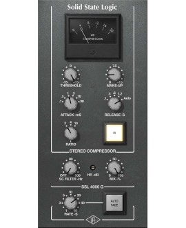 UNIVERSAL AUDIO UAD SSL 4000 G Bus Compressor Audio & Effect Plug-Ins