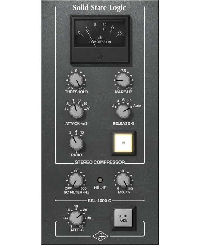 UNIVERSAL AUDIO UAD SSL 4000 G Bus Compressor Audio- & Effektplugins