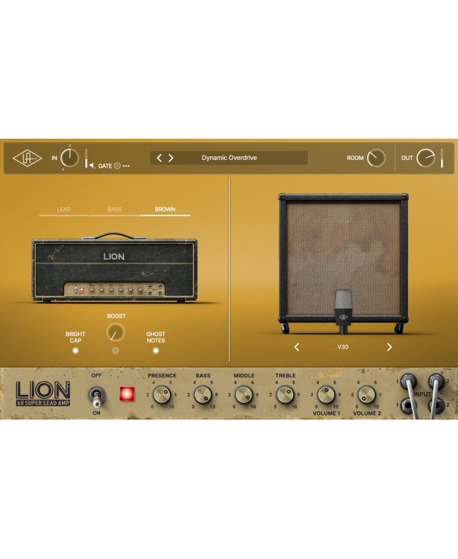 UNIVERSAL AUDIO UAD Lion '68 Super Lead Amp Audio & Effect Plug-Ins