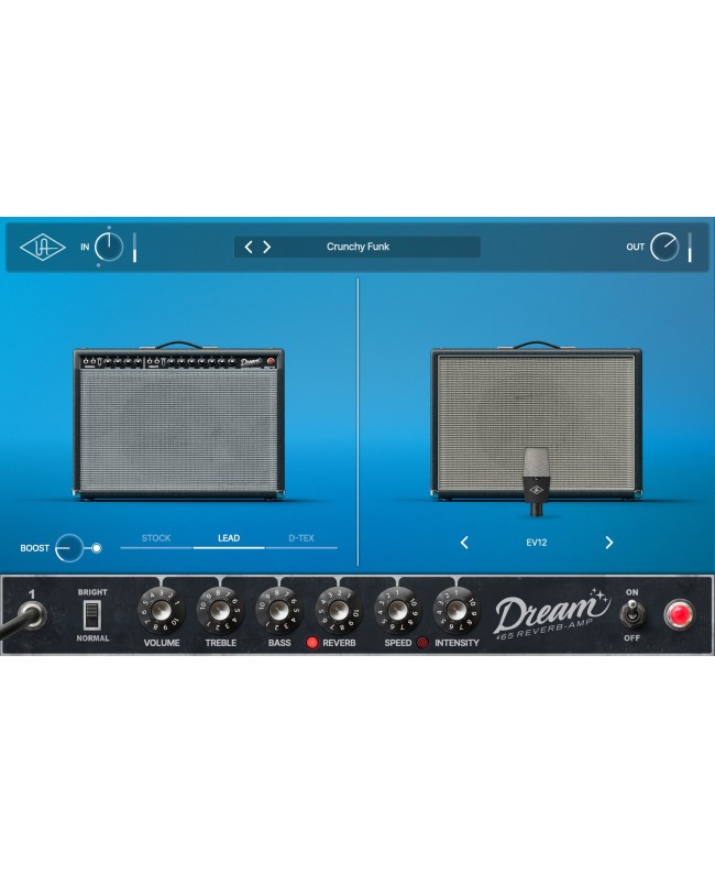 UNIVERSAL AUDIO UAD Dream '65 Reverb Amp Audio- & Effektplugins