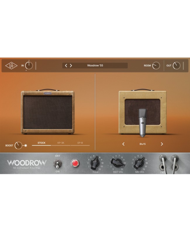UNIVERSAL AUDIO UAD Woodrow '55 Instrument Amp Audio- & Effektplugins