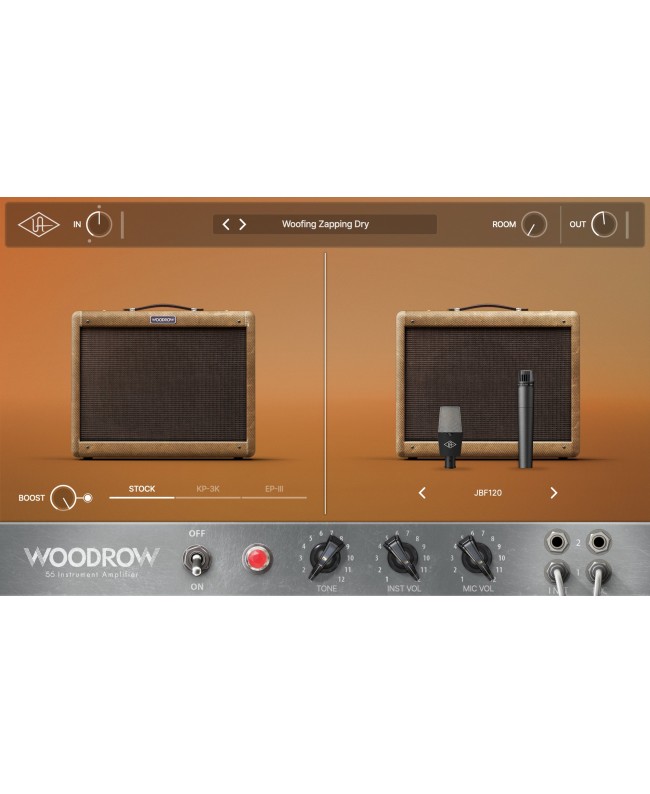 UNIVERSAL AUDIO UAD Woodrow '55 Instrument Amp Plugins audio & effetti