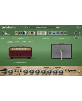 UNIVERSAL AUDIO UAD Paradise Guitar Studio Audio & Effect Plug-Ins