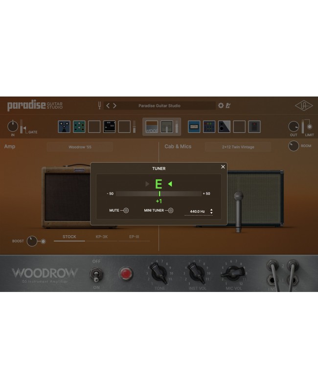 UNIVERSAL AUDIO UAD Paradise Guitar Studio Audio & Effect Plug-Ins