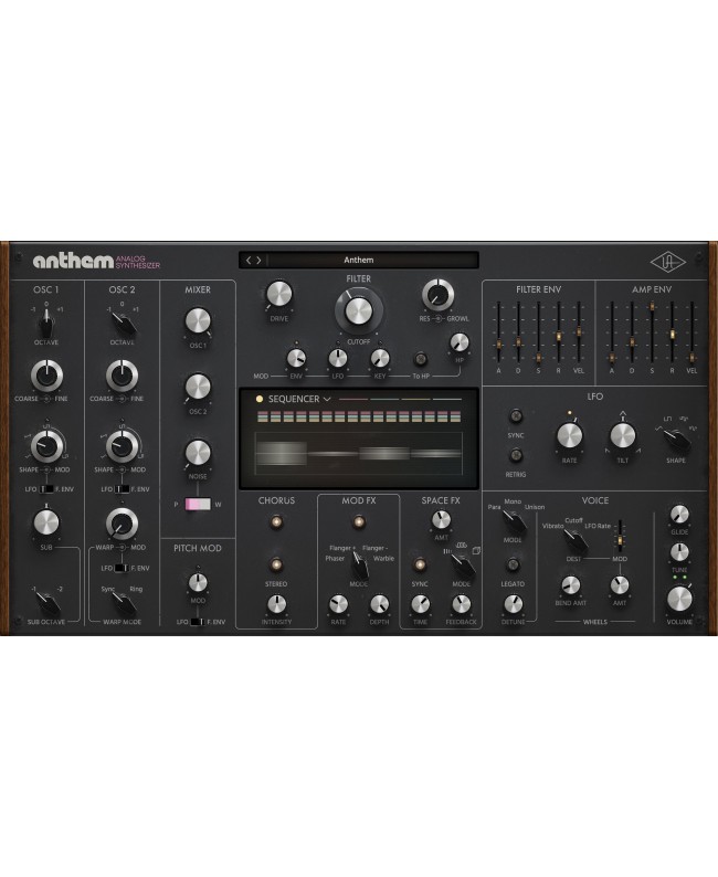 UNIVERSAL AUDIO UAD Anthem Audio- & Effektplugins