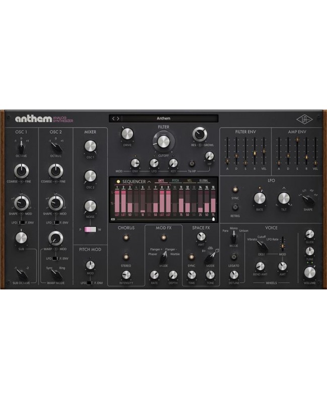 UNIVERSAL AUDIO UAD Anthem Audio & Effect Plug-Ins