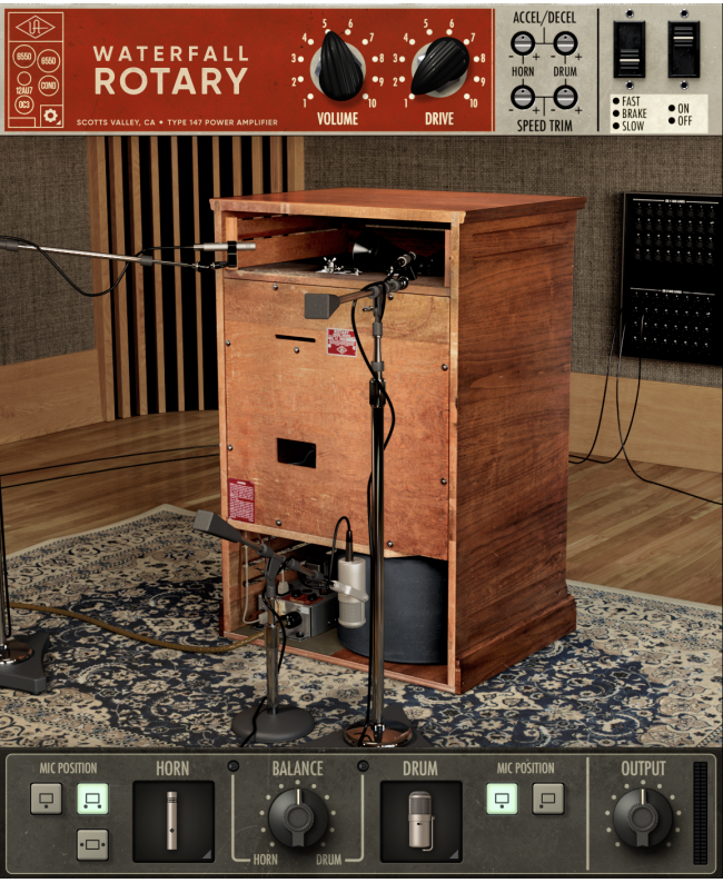UNIVERSAL AUDIO UAD Waterfall Rotary Speaker Audio & Effect Plug-Ins