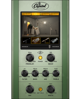 UNIVERSAL AUDIO UAD Capitol Chambers Plugins audio & effetti