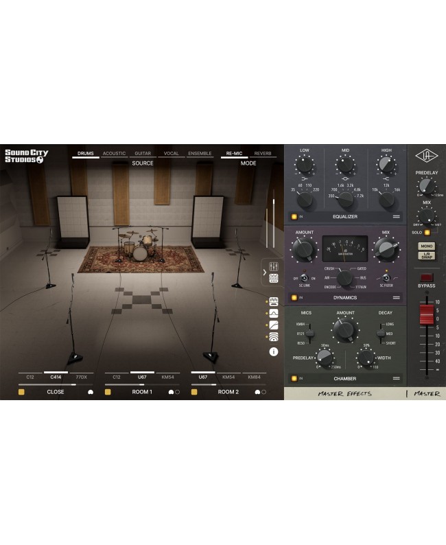 UNIVERSAL AUDIO UAD Sound City Studios Plug-In Plugins audio & effetti