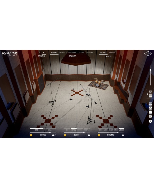 UNIVERSAL AUDIO UAD Ocean Way Studios Deluxe Audio- & Effektplugins