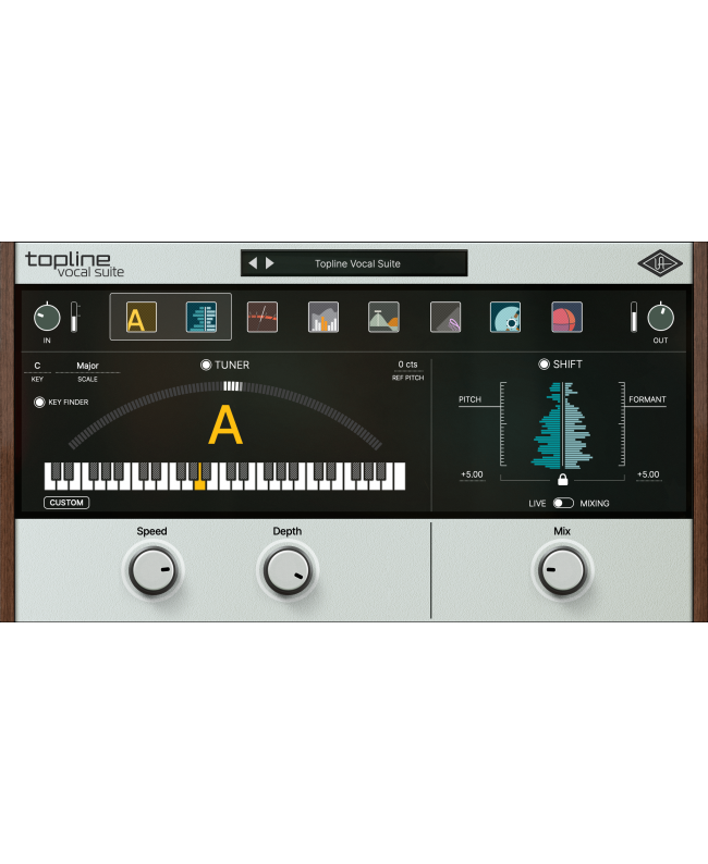 UNIVERSAL AUDIO UAD Topline Vocal Suite Audio & Effect Plug-Ins
