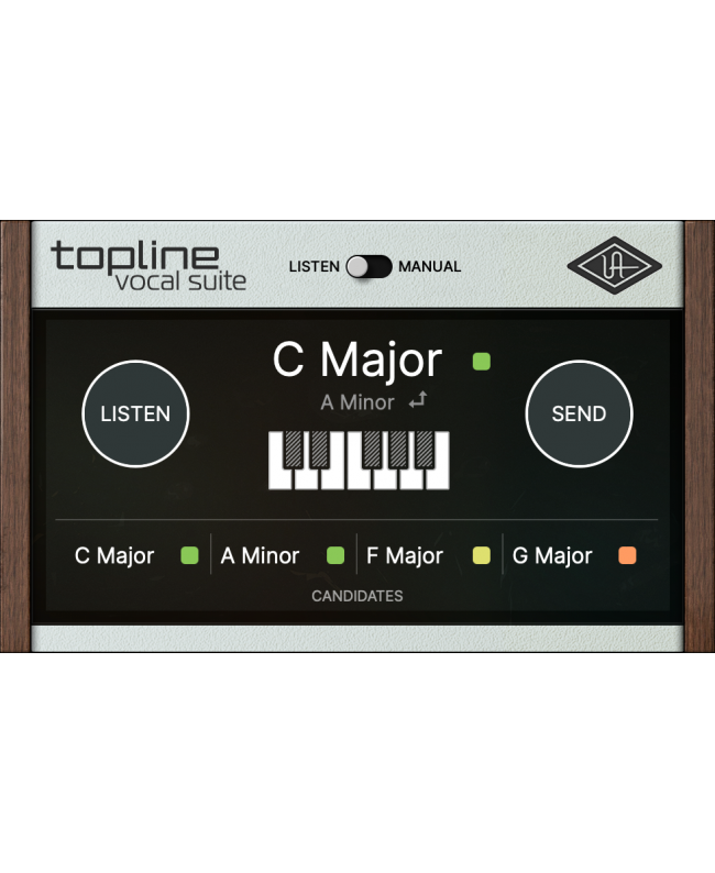 UNIVERSAL AUDIO UAD Topline Vocal Suite Plugins audio & effetti