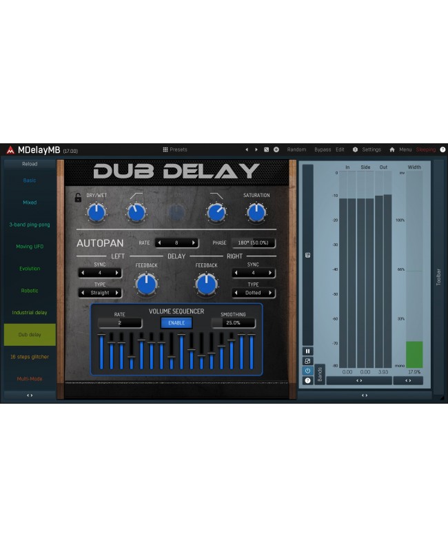 MELDA MDelayMB Audio- & Effektplugins