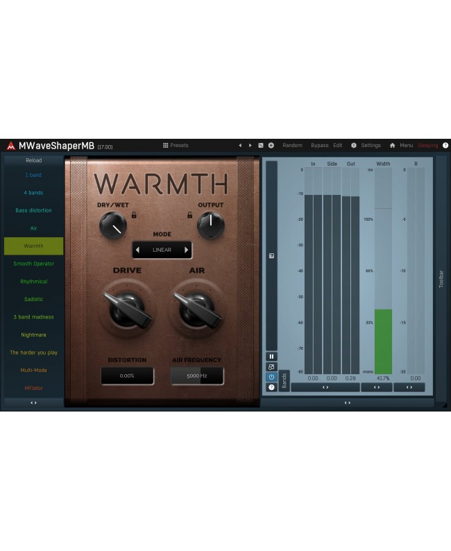 MELDA MWaveShaperMB Audio- & Effektplugins