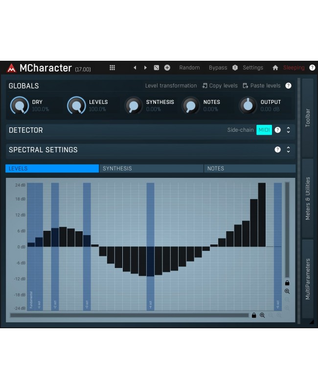 MELDA MCharacter Audio- & Effektplugins