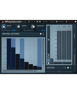 MELDA MPolySaturator Audio & Effect Plug-Ins