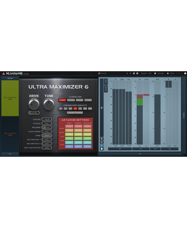 MELDA MLimiterMB Audio- & Effektplugins