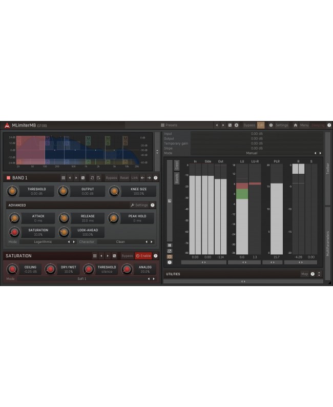 MELDA MLimiterMB Audio- & Effektplugins