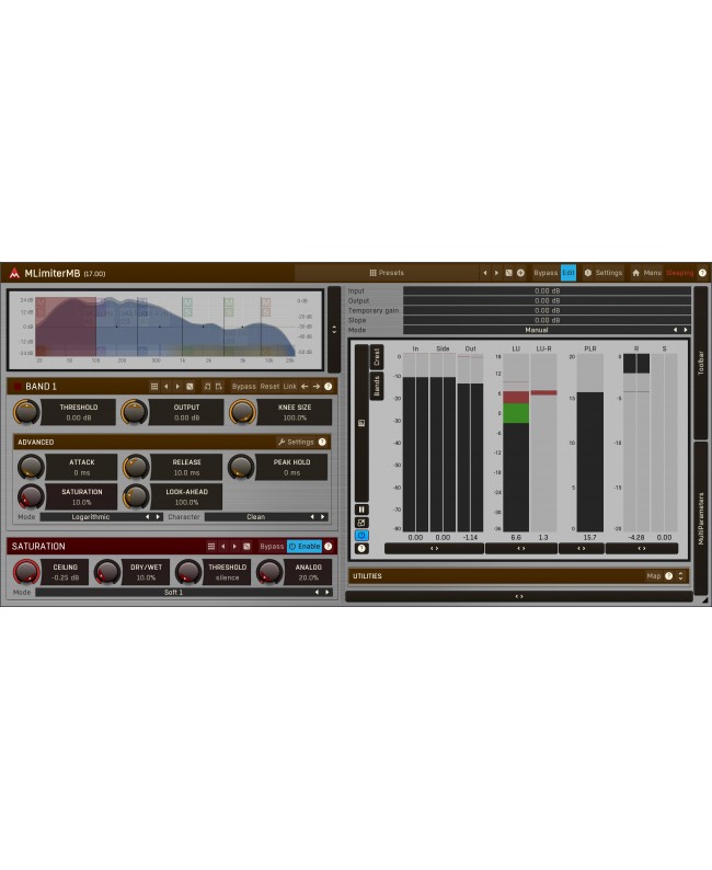 MELDA MLimiterMB Plugins audio & effetti
