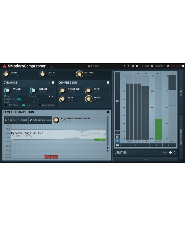 MELDA MModernCompressor Audio- & Effektplugins